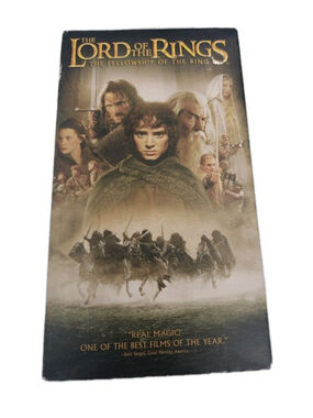 Lord of the Rings: the Fellowship of the Ring (Vhs, 2001)